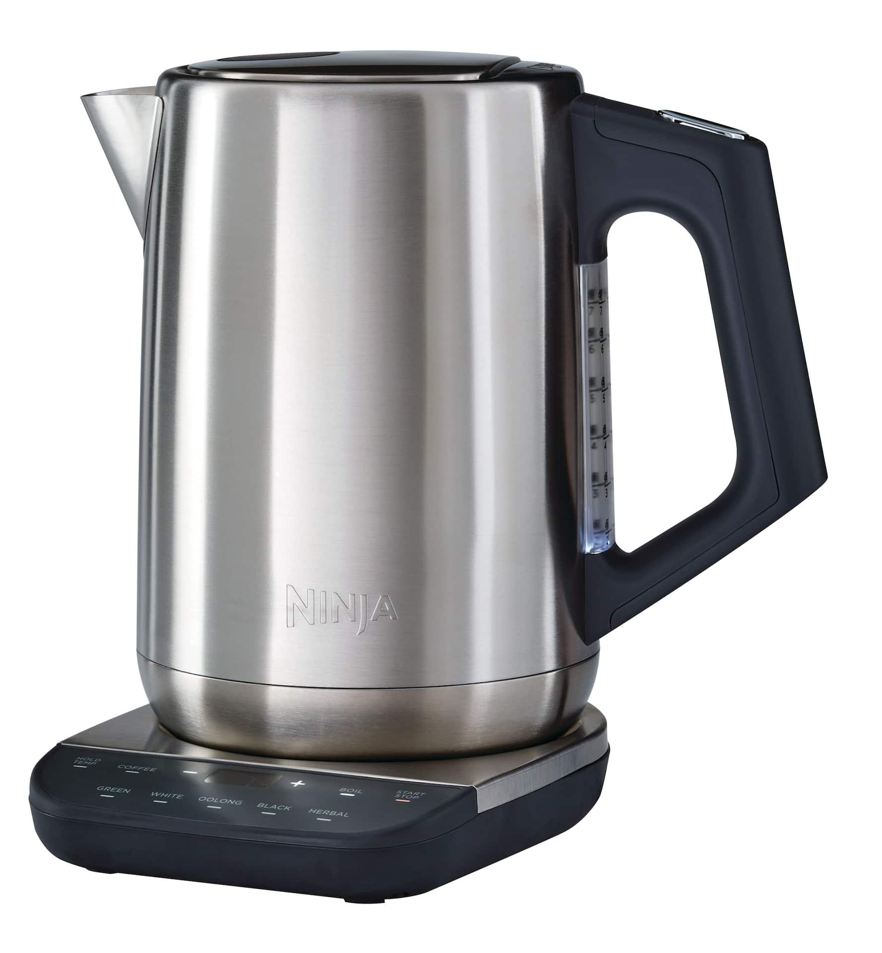 Ninja Precision Temperature Electric Kettle w 7 Preset Temperatures Stainless Steel 1.7 L Canadian Tire