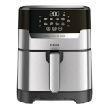 T-fal Easy Fry & Grill Precision 2-in-1 Air Fryer with Extra Crisp Technology, 4.4-qt Front_Elevated