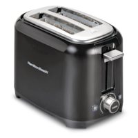 Hamilton Beach 2-Slice Toaster with Sure-Toast™ Front_Three_Fourths_Angled_Left