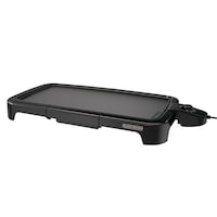 Black & Decker Family Sized Electric Griddle, Black, 20-in x 11-in