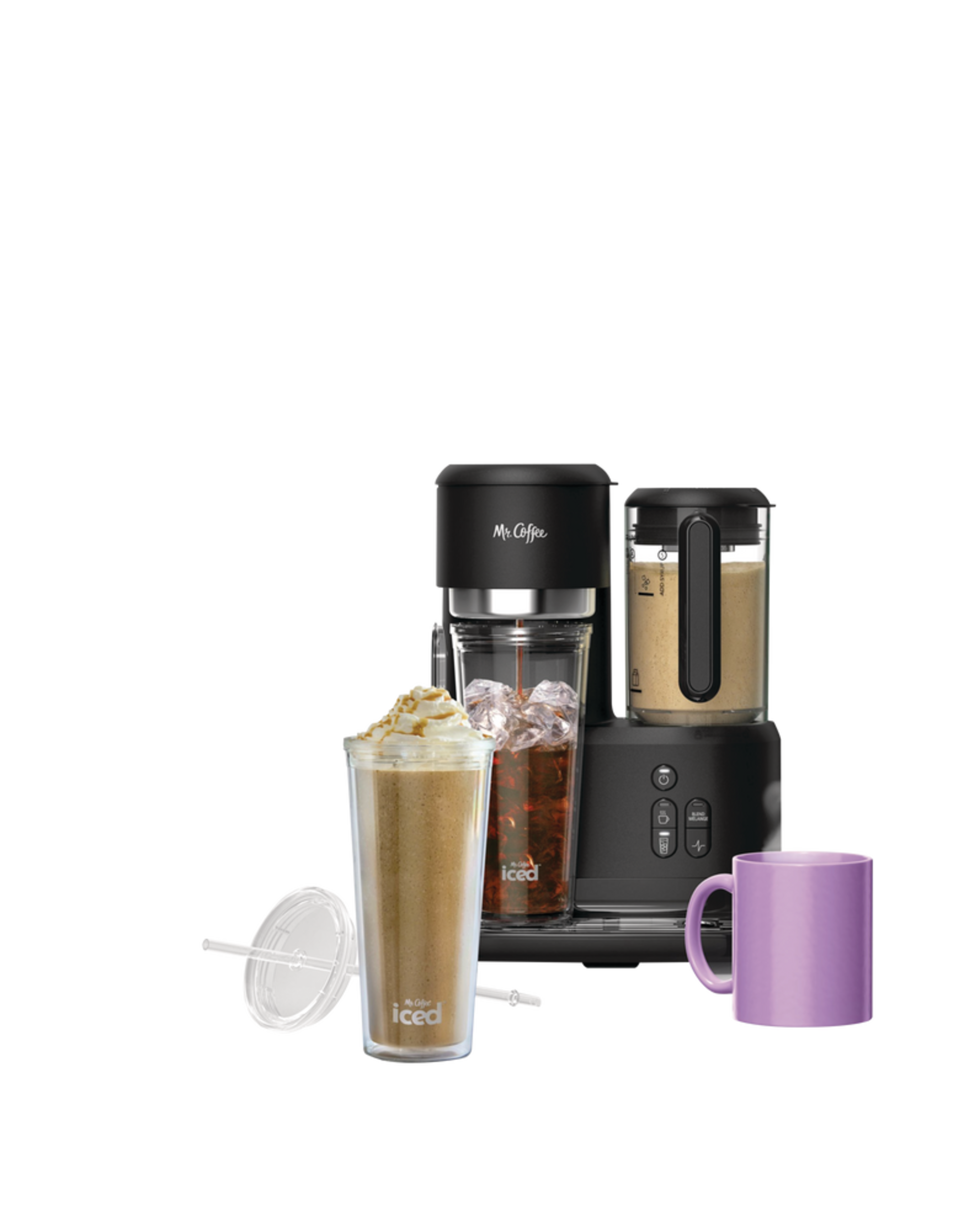 Mr. Coffee Hot Coffee, Iced Coffee & Frappe Maker with Integrated