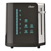 Oster 2-Slice Touchscreen Toaster Easy Touch Technology Front_Angled_Right