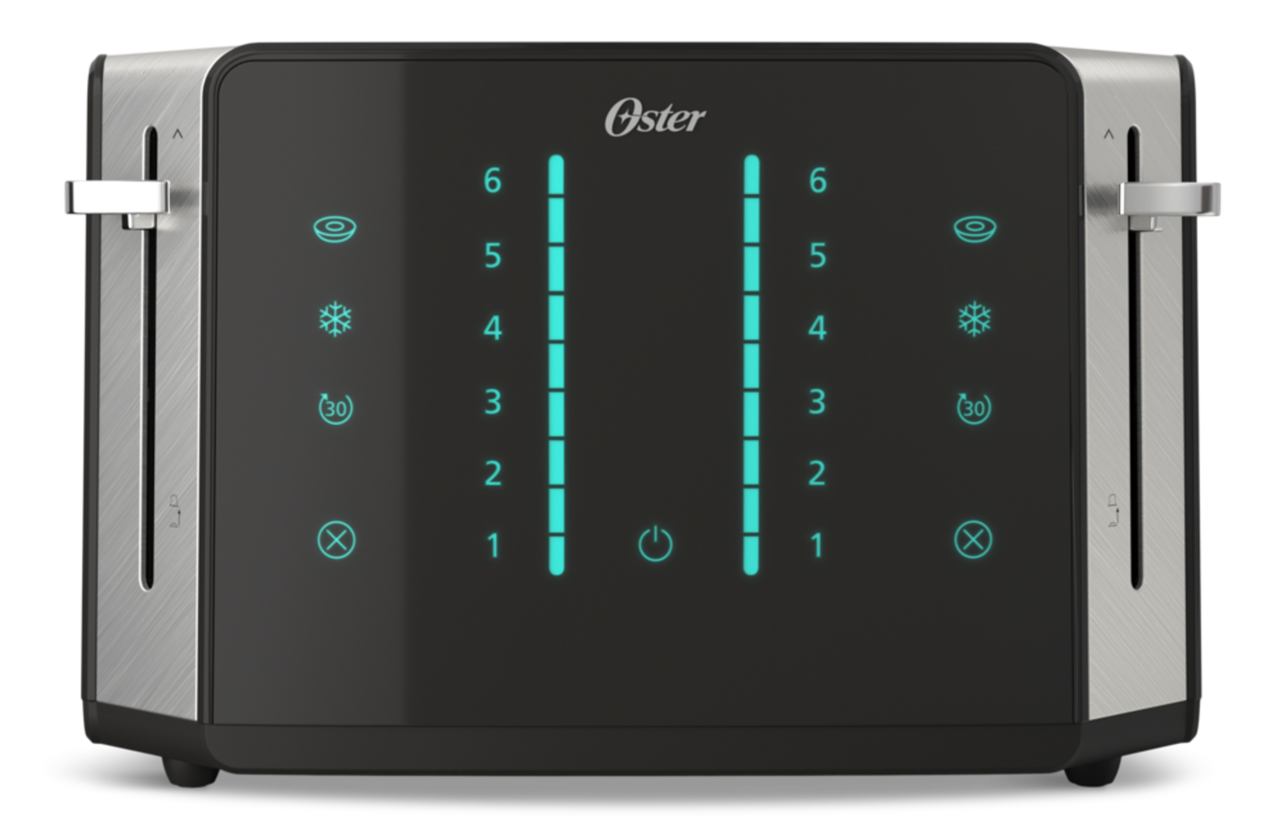 Oster 4-Slice Touchscreen Toaster with Easy Touch Technology Front_Flat