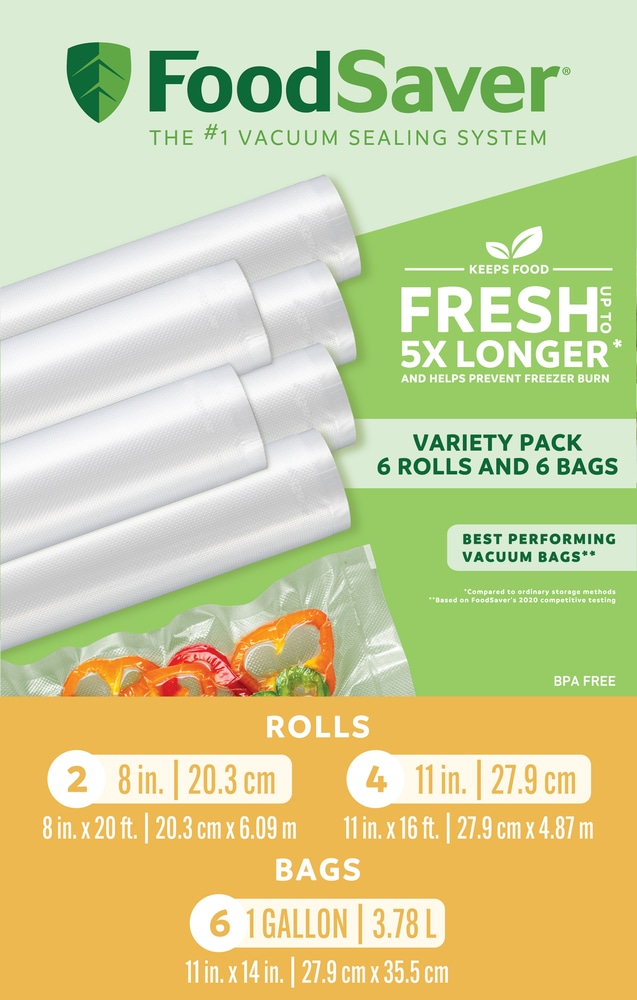 FoodSaver® BPAFree MultiPack VacuumSeal Rolls Canadian Tire