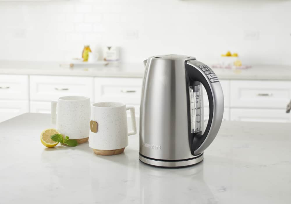 Cuisinart Cordless Electric Kettle W/ 7 Preset Temperatures, Stainless ...