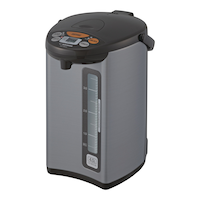 Zojirushi Electric Hot Water Boiler, Warmer & Dispenser, Black/Stainless Steel, 4-L