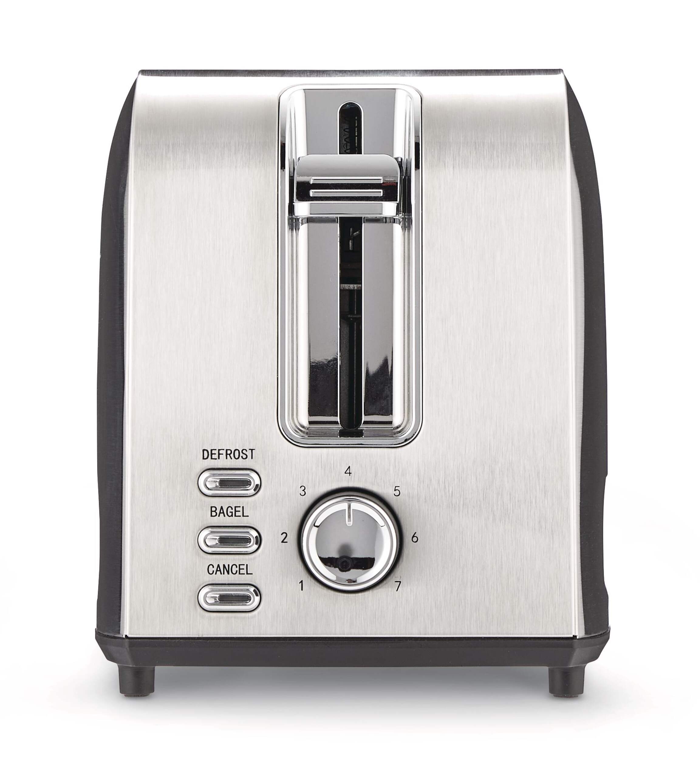 MASTER Chef Stainless Steel Toaster with 3 Settings, 2-Slice | Canadian ...