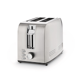 MASTER Chef Stainless Steel Toaster with 3 Settings, 2-Slice Front_Three_Fourths_Angled_Left