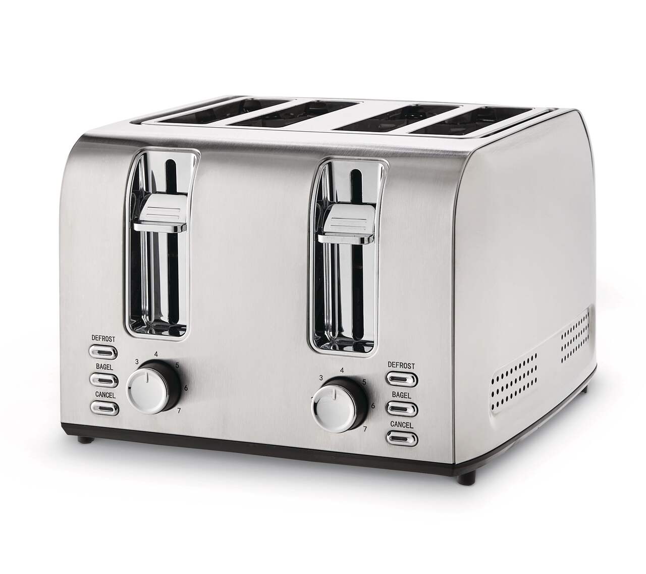 4 Slice Metal Classic Toaster - Preferred By Chefs 