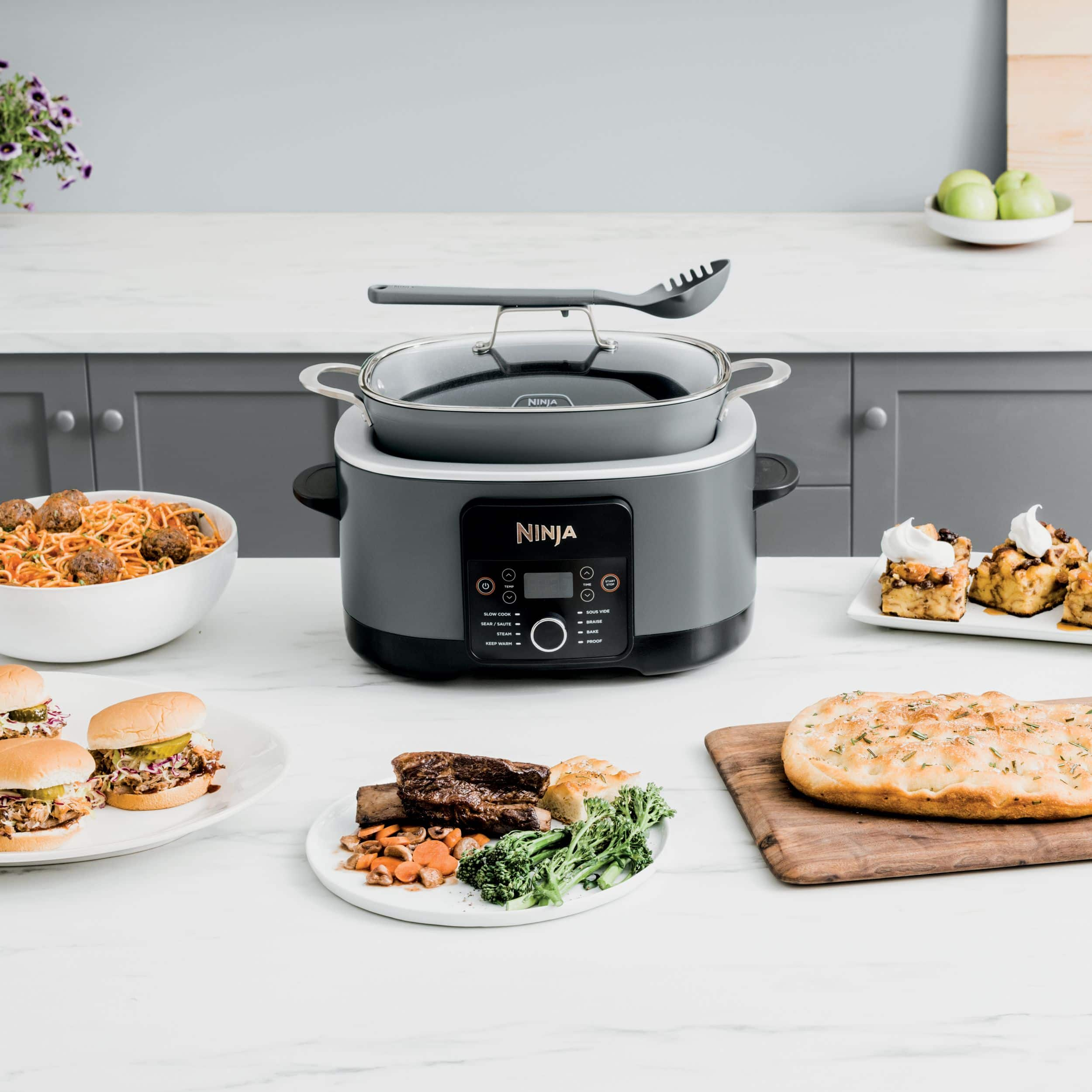 Nutri ninja multi best sale cooker & air fryer