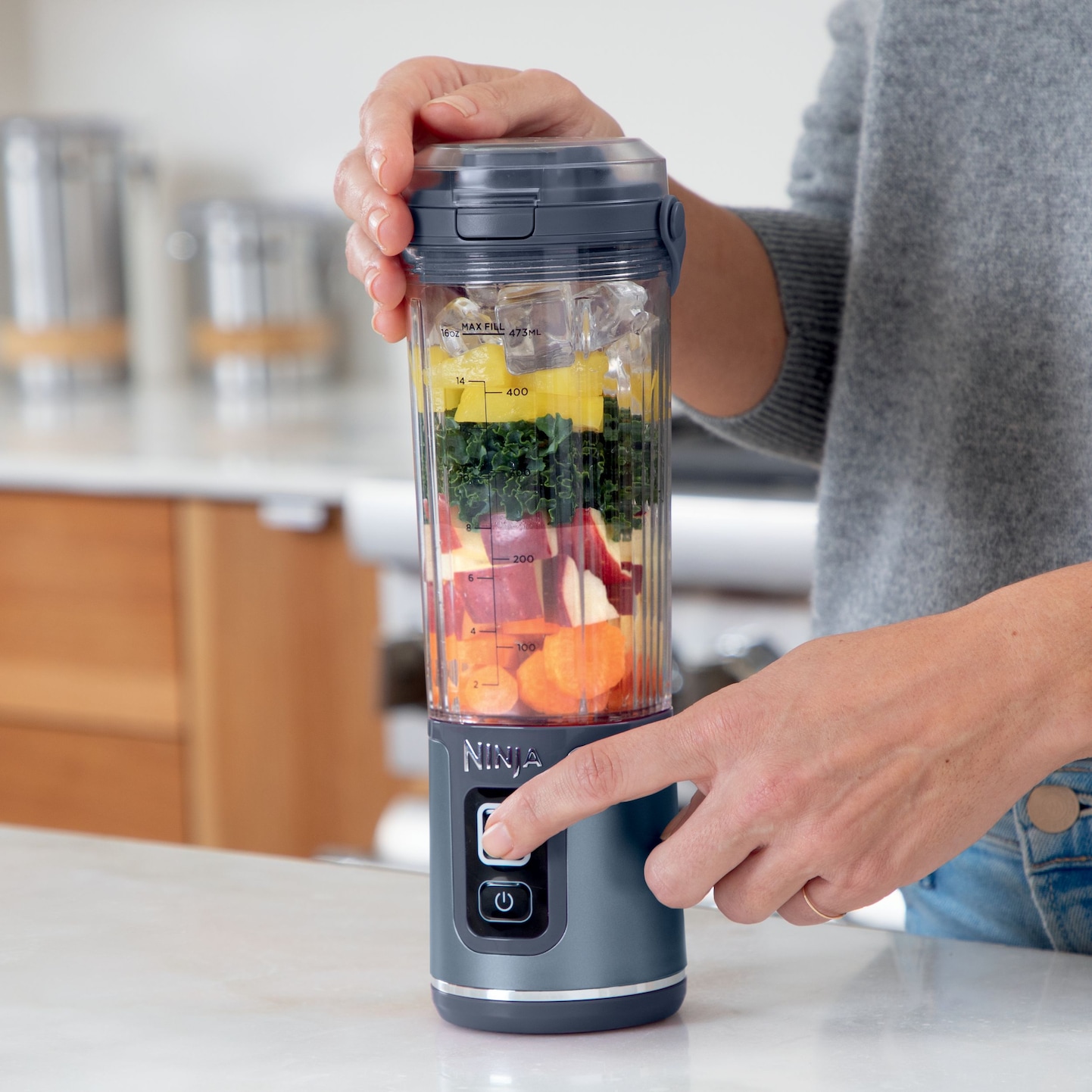 Ninja Blast™ Portable Cordless Personal Blender with LeakProof Lid