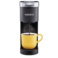 Keurig® K-Mini® Single Serve Coffee Maker, Travel Mug Friendly, Black, 2-Cup Front_Flat