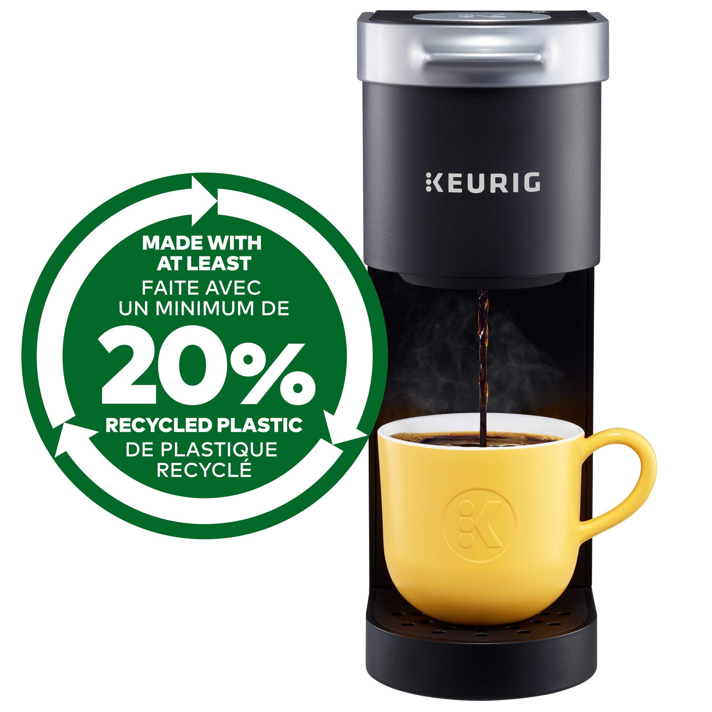 Keurig® K-Mini® Single Serve Coffee Maker, Travel Mug Friendly, Black ...