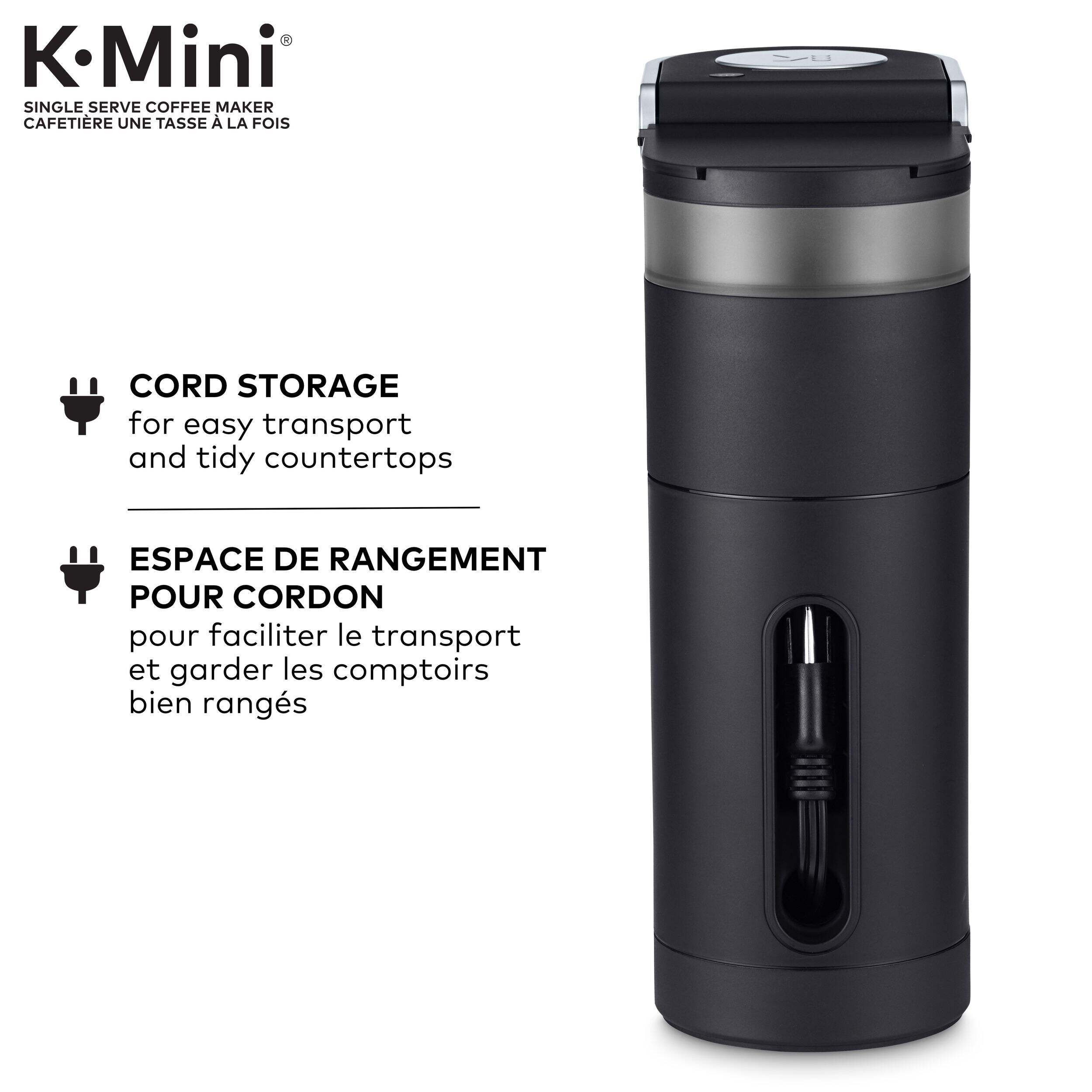 Keurig® KMini® Single Serve Coffee Maker, Travel Mug Friendly, Black