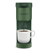 Keurig® K-Mini® Single Serve Coffee Maker, Travel Mug Friendly, Green, 1-Cup Front_Elevated