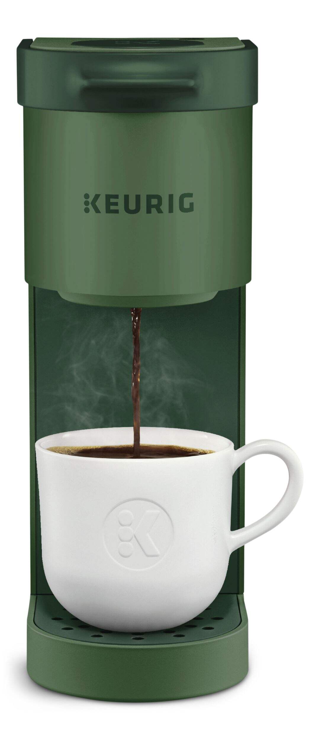 Keurig® K-Mini® Single Serve Coffee Maker, Travel Mug Friendly, Green ...