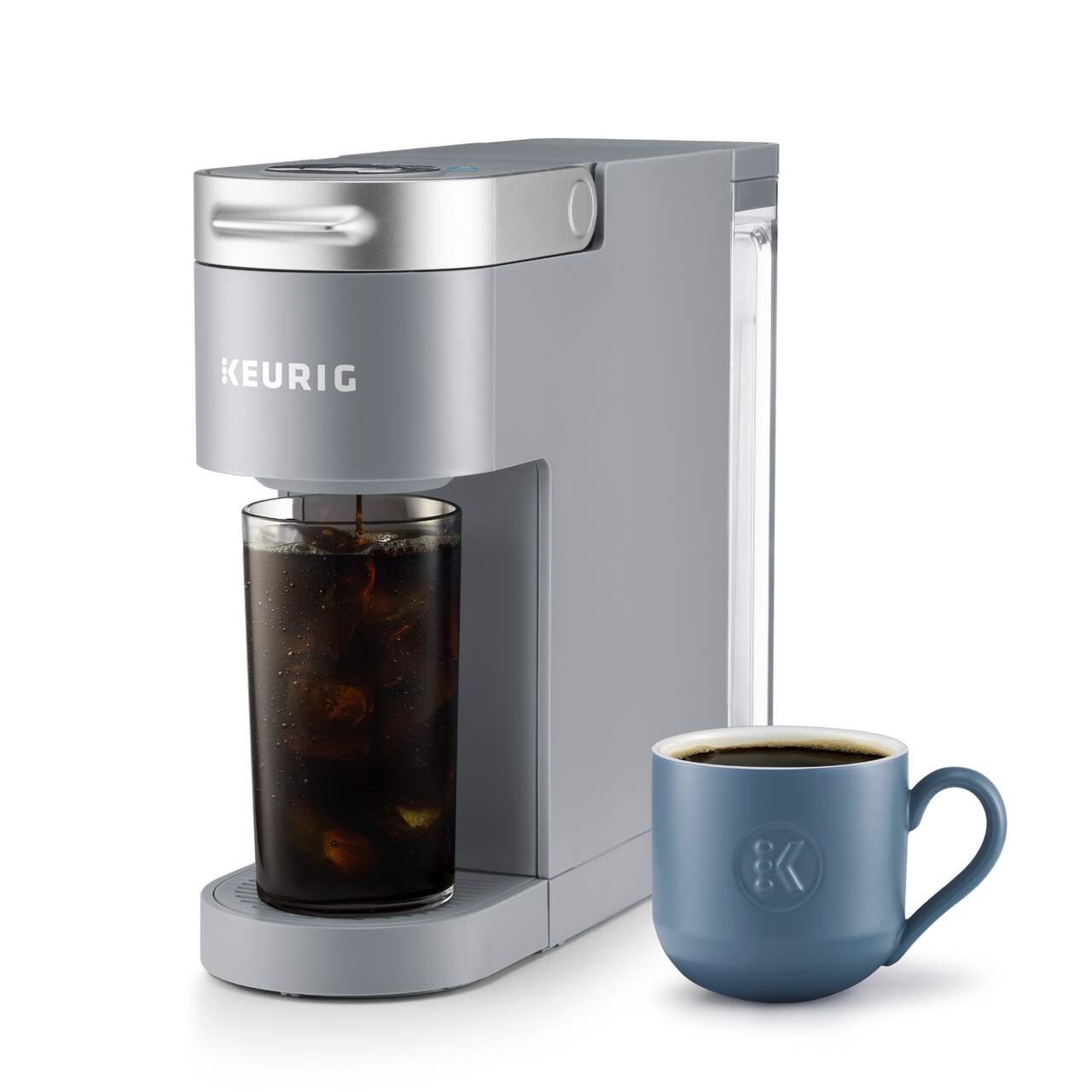Keurig K-Slim + ICED Single-Serve Coffee Maker Gray 1 ct