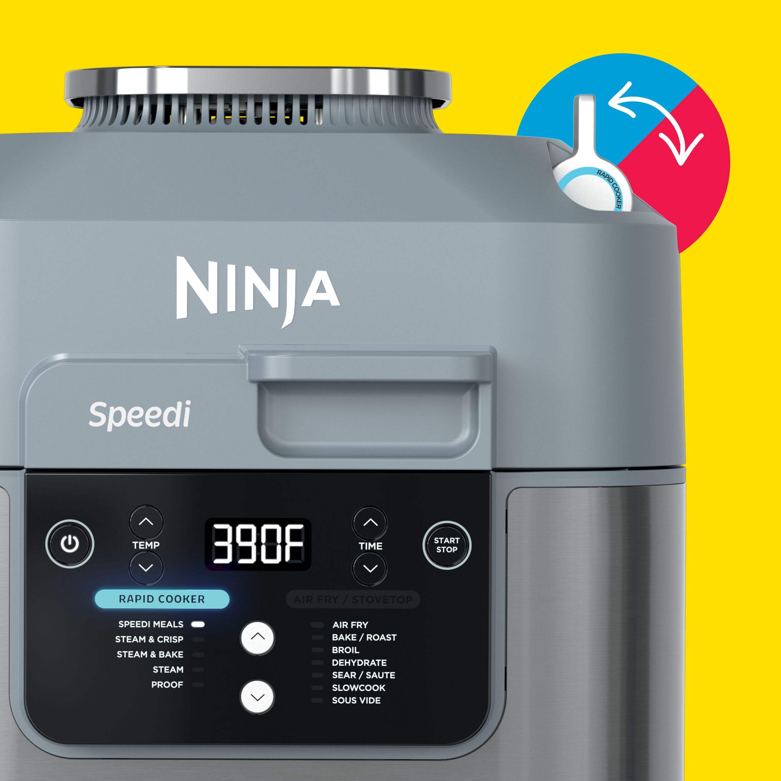 Ninja Speedi™ 12in1 MultiFunction Rapid Cooker & Air Fryer, 15