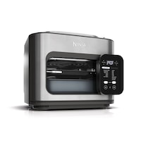 Ninja Combi™ All-In-One Multi-Cooker, Oven & Air Fryer with 14 Pre-Set Cooking Functions, Black/Stainless Steel Front_Three_Fourths_Angled_Right