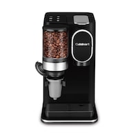 Cuisinart Single Serve Coffee Maker with Grinder, Black Front_Flat