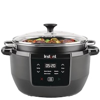 Instant Superior 4-in-1 Multi-Function Slow Cooker, Non-Stick Cooking Pot, 7.5-qt Front_Elevated