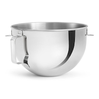 KitchenAid KSMB55 Bowl Lift Stand Mixer Accessory for Select KitchenAid Bowl-Lift Stand Mixers, Stainless Steel, 5.5-qt Front_Angled_Right