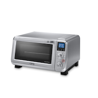 De'Longhi Livenza Compact Countertop Convention Air Fryer Toaster Oven with 9 Pre-Set Functions Front_Three_Fourths_Angled_Left