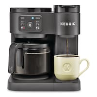Keurig K-Duo®  Single Serve & Carafe Dual Coffee Maker/Brewer, Black, 12-Cup