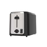 Black & Decker Extra Wide Slots Toaster with 7 Settings, 2-Slices Front_Three_Fourths_Angled_Left