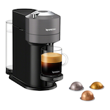 Nespresso Vertuo Next Slim Coffee & Espresso Machine, Grey Front_Three_Fourths_Angled_Right