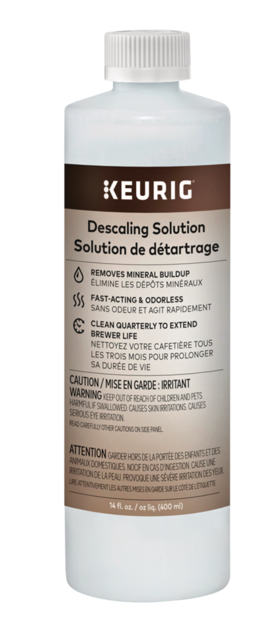 How to use sale keurig descaling solution