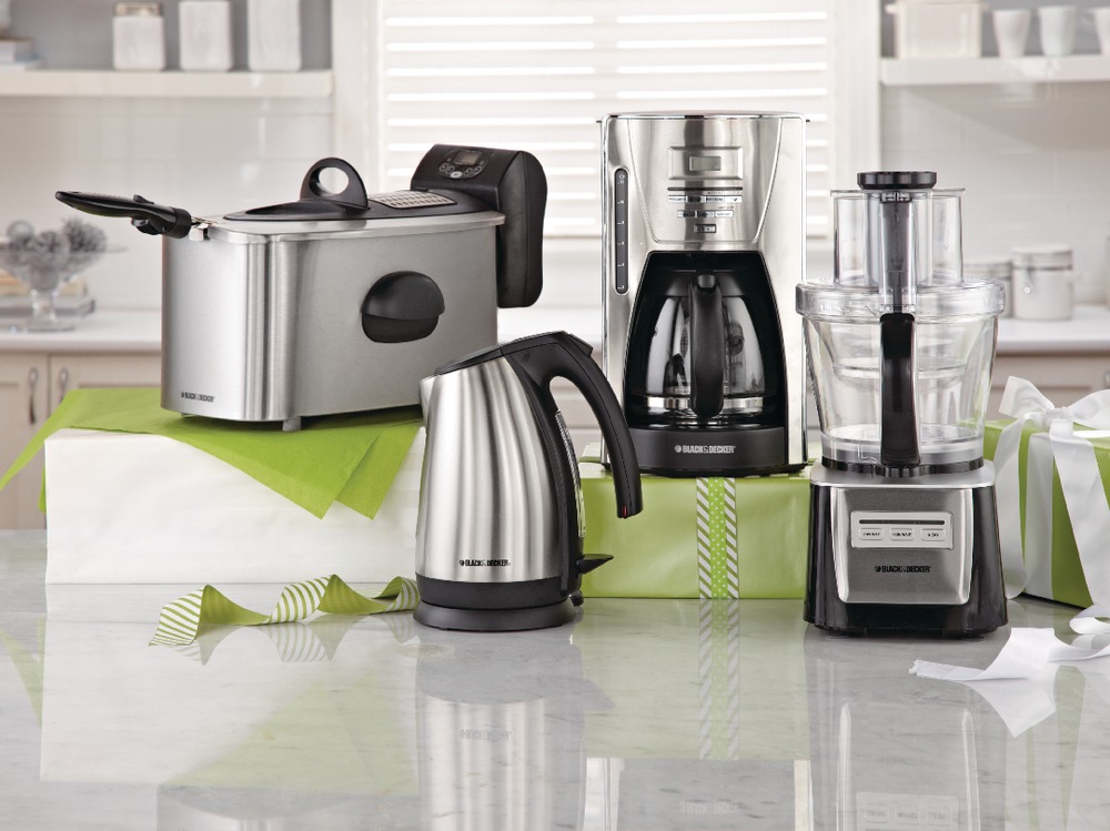 Cafetière Black & Decker Kitchen Tools avec carafe en verre, acier