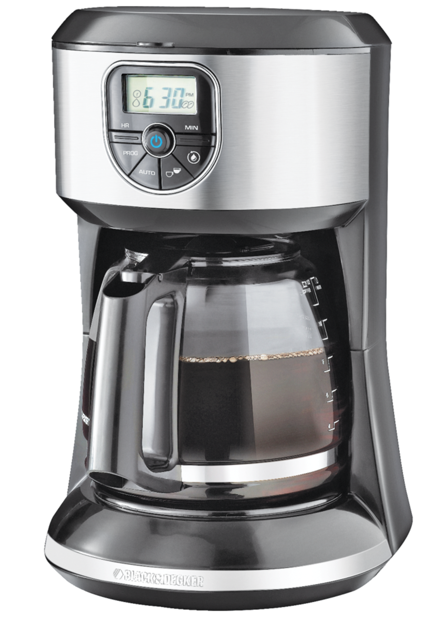 Black & Decker Coffee Maker, 12-Cup Front_Angled_Left