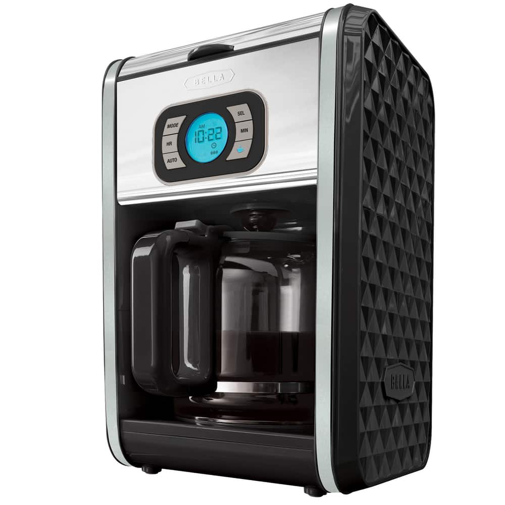 Bella Diamonds Digital Coffeemaker Black 12 Cup Canadian Tire