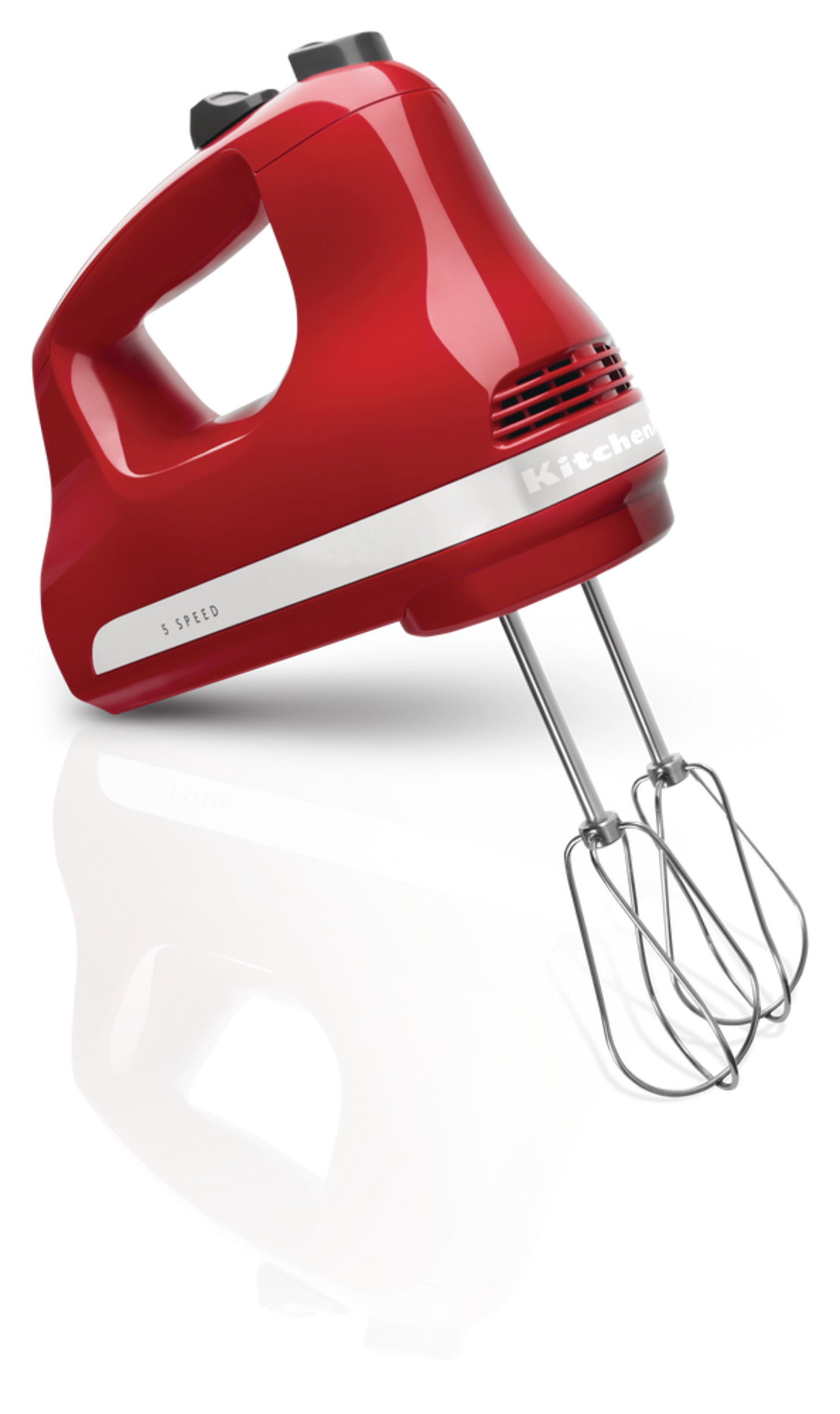 KitchenAid® Ultra Power™ 5-Speeds Hand Mixer w/ Turbo Beater Empire Red ...