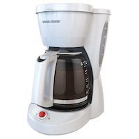Black & Decker Basic Coffee Maker Front_Angled_Left