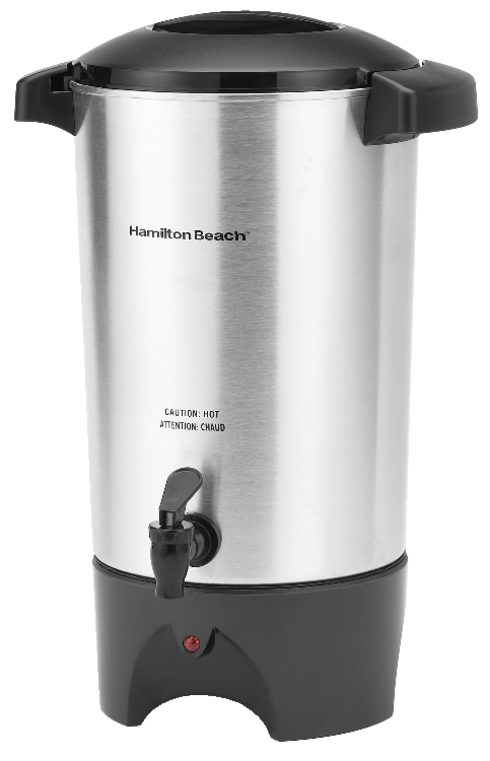 Hamilton Beach Coffee Urn w/ 2way Dispenser, Stainless Steel, 15 to 45