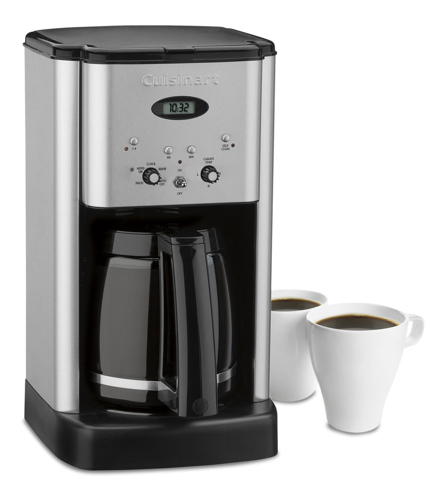 Cuisinart® Brew Central Programmable Coffee Maker w/ Glass Carafe, Stainless Steel, 12 Cups