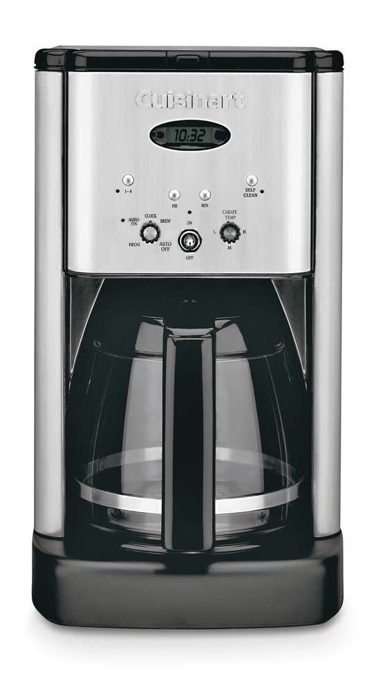 Cuisinart® Brew Central Programmable Coffee Maker w/ Glass Carafe, Stainless Steel, 12 Cups