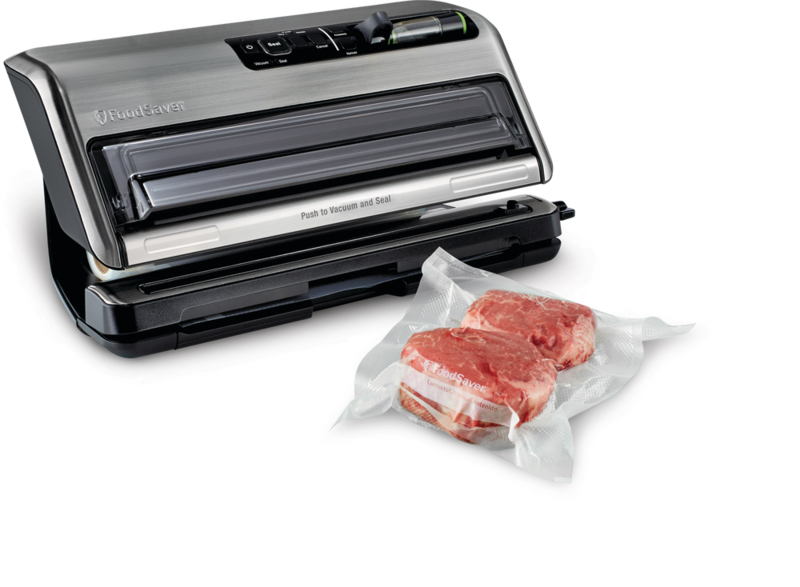 Système d’emballage sous vide FoodSaver MD 2en1 avec sacs à fermeture