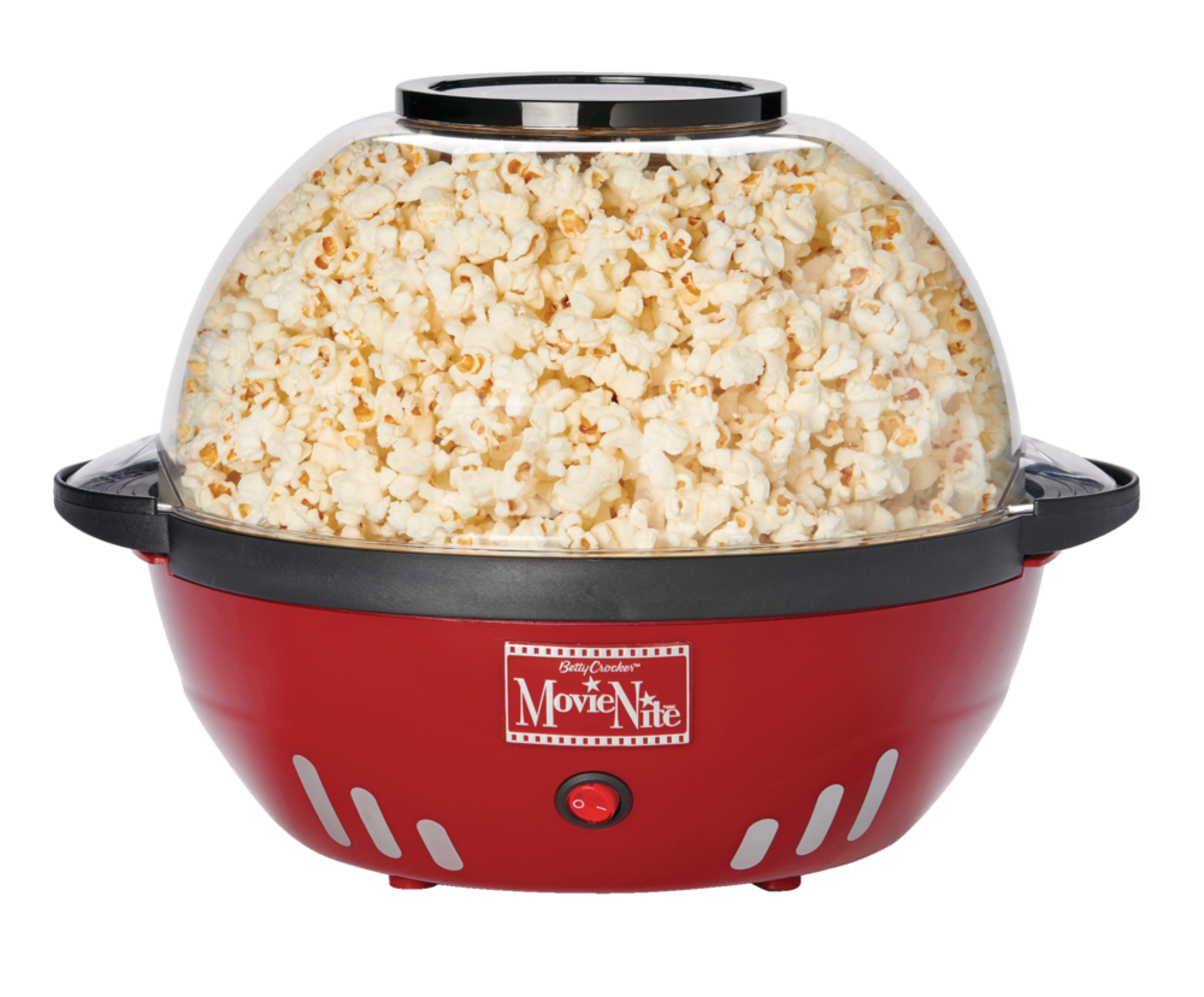 Betty Crocker Movie Nite Popcorn Maker, Red, 24 Cups Front_Elevated