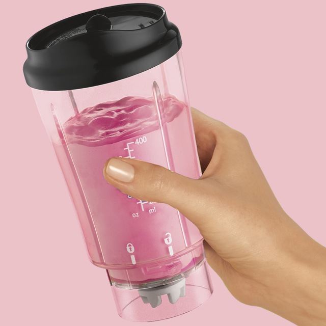 Hamilton Beach Personal Creations™ SingleServe Blender w/ Travel Jar, Black, 414mL Canadian Tire