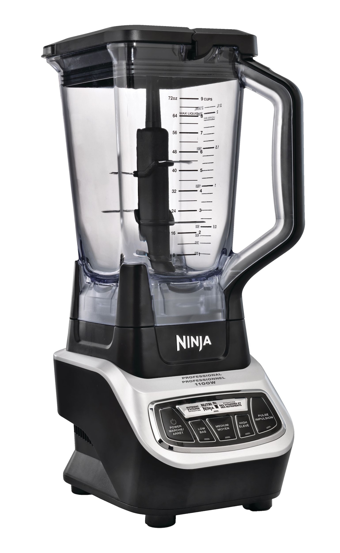 Ninja® Professional Blender w/ 2 Nutri Ninja® Cups, BPA-Free