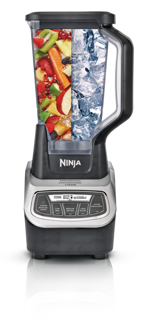 Ninja® Professional Blender w/ 2 Nutri Ninja® Cups, BPA-Free