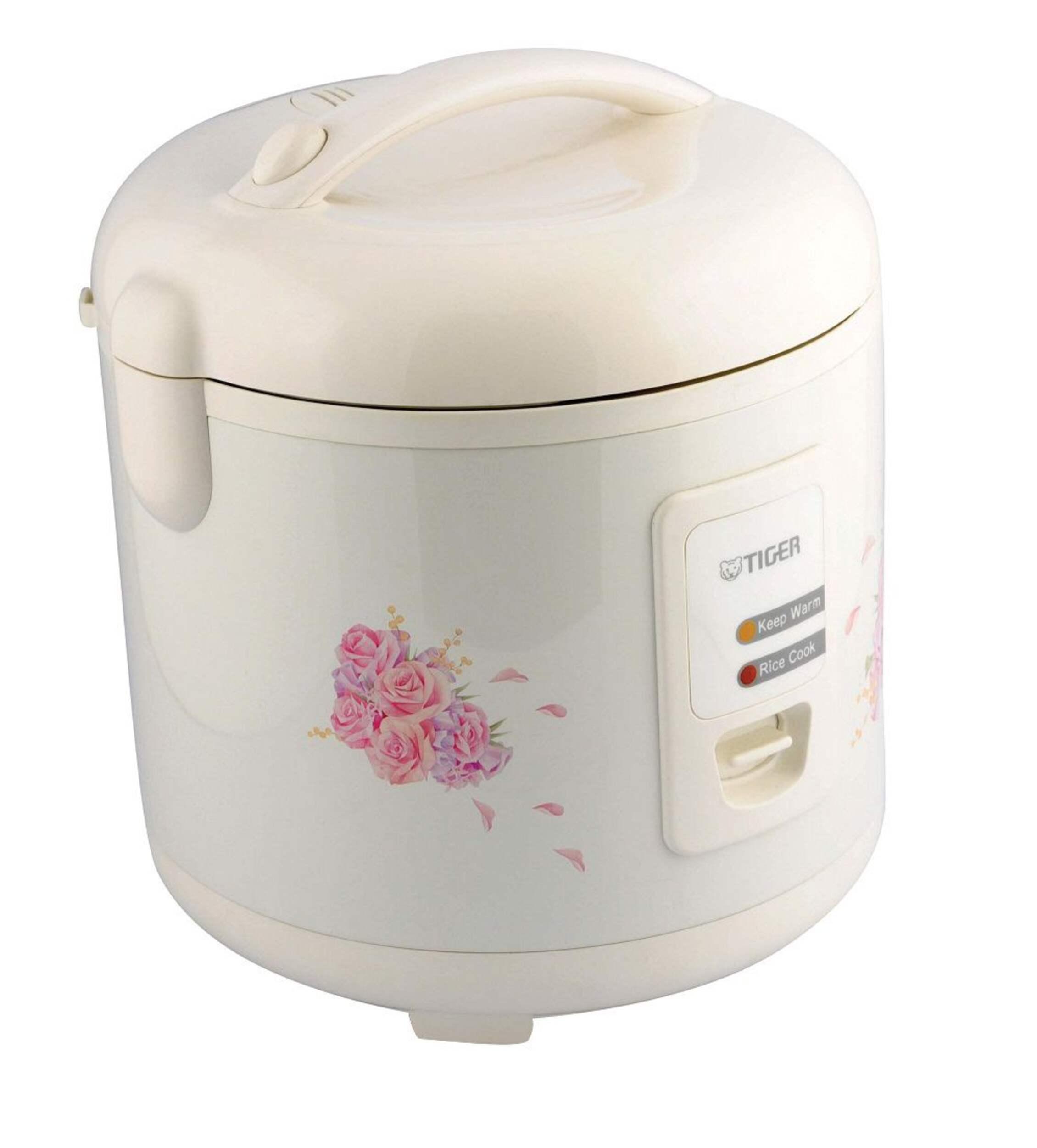 Tiger Electric Rice Cooker, 10-cup Front_Angled_Right