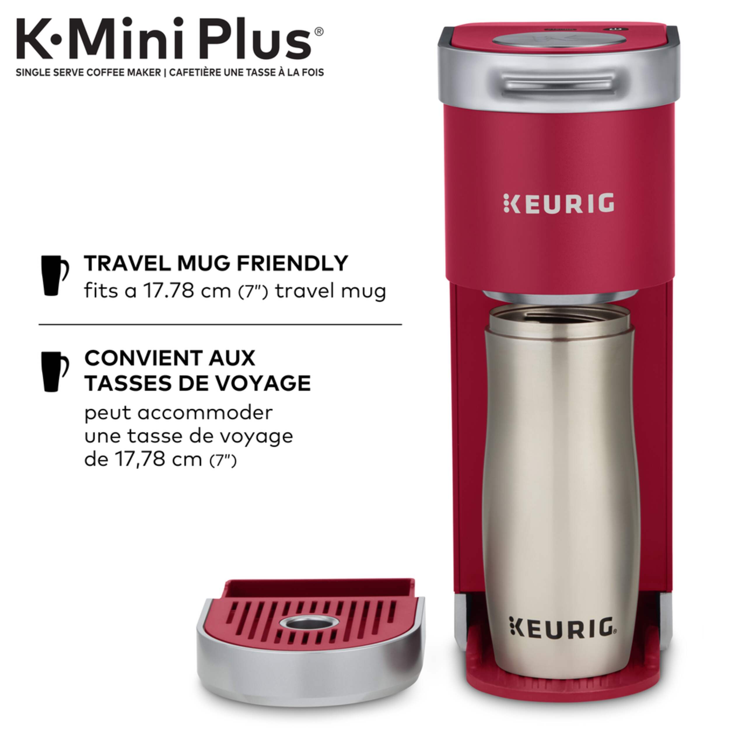Keurig® KMini Plus Single Serve Coffee Maker, Red Canadian Tire