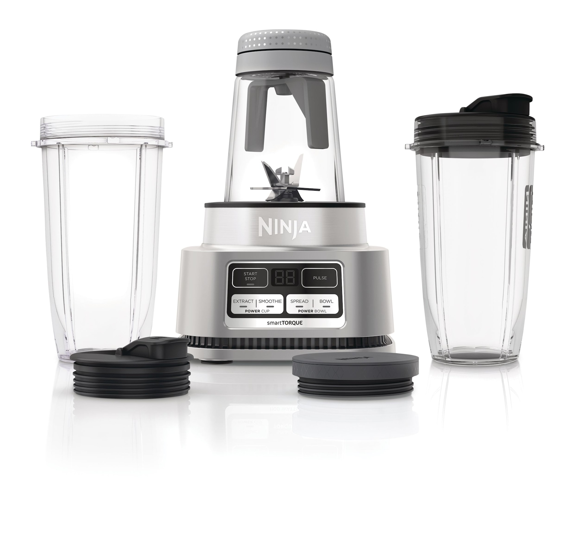 Ninja® Foodi™ Power Nutri™ Duo® SingleServe Blender w/ 2 Travel Jars