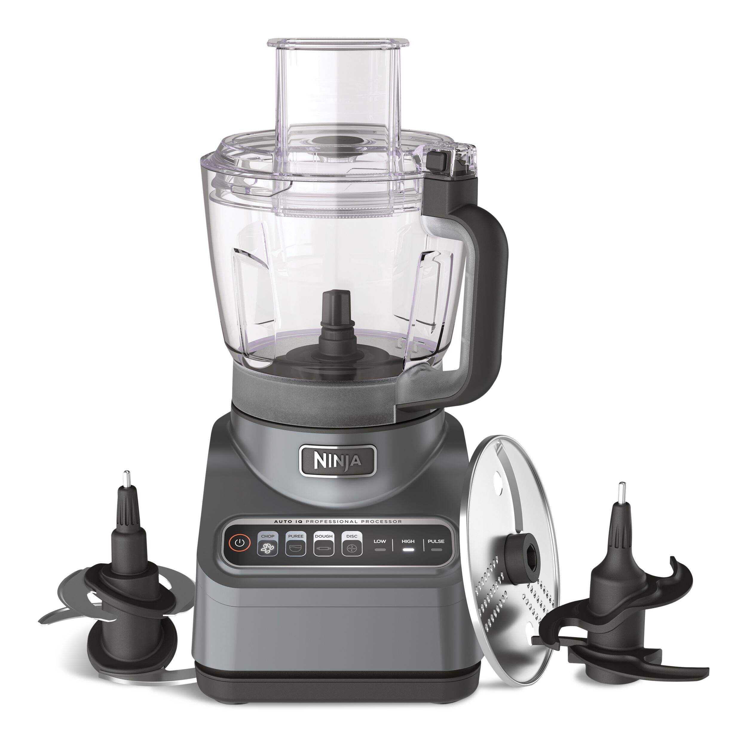 Ninja® Professional Food Processor, BPA-Free, Silver, 9 Cups Front_Elevated