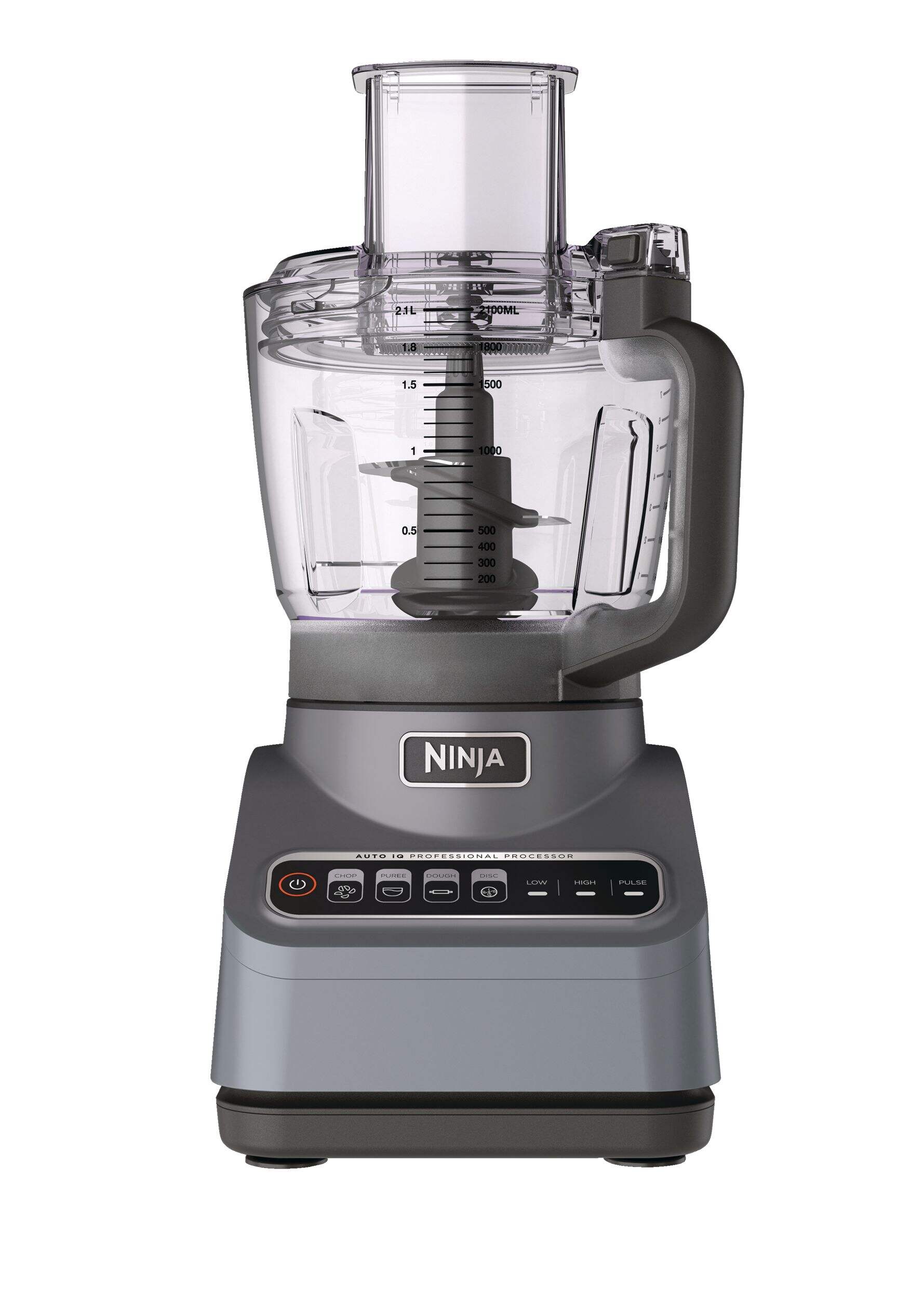 Ninja® Professional Food Processor, BPA-Free, Silver, 9 Cups Front_Flat