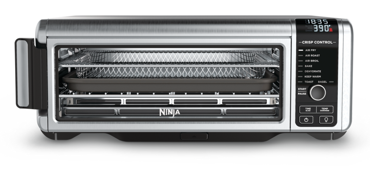 Ninja Foodi 8-in-1 Digital Air Fry Oven, Large Toaster Oven, Flip-Away